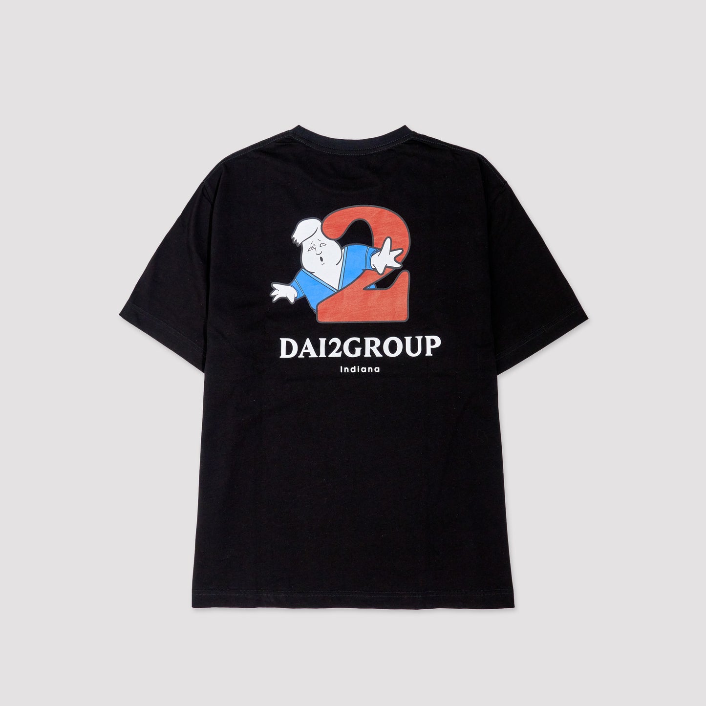 1週間心霊スポット生活-REBORN-グラフィックTシャツ ブラック