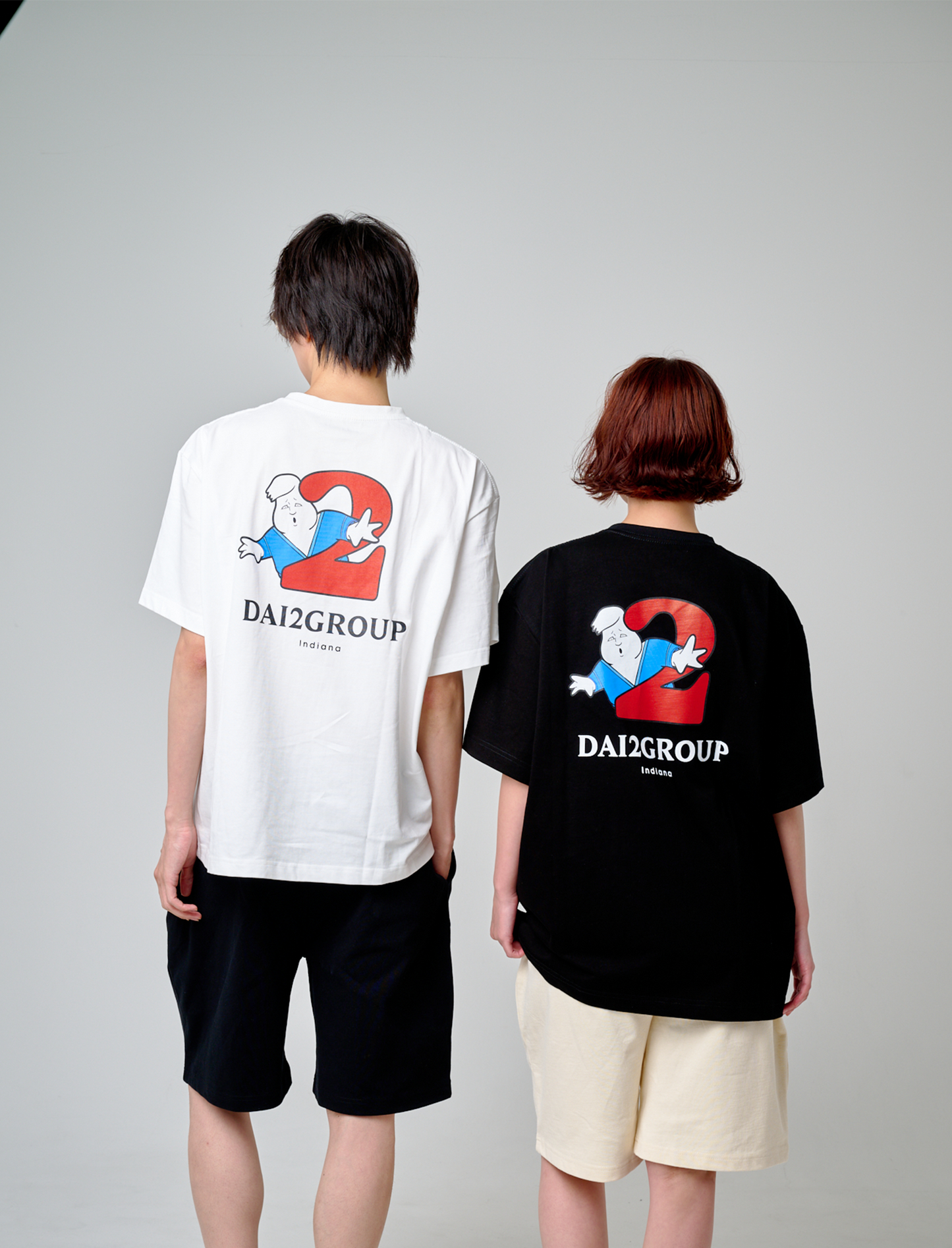 1週間心霊スポット生活-REBORN-グラフィックTシャツ ブラック
