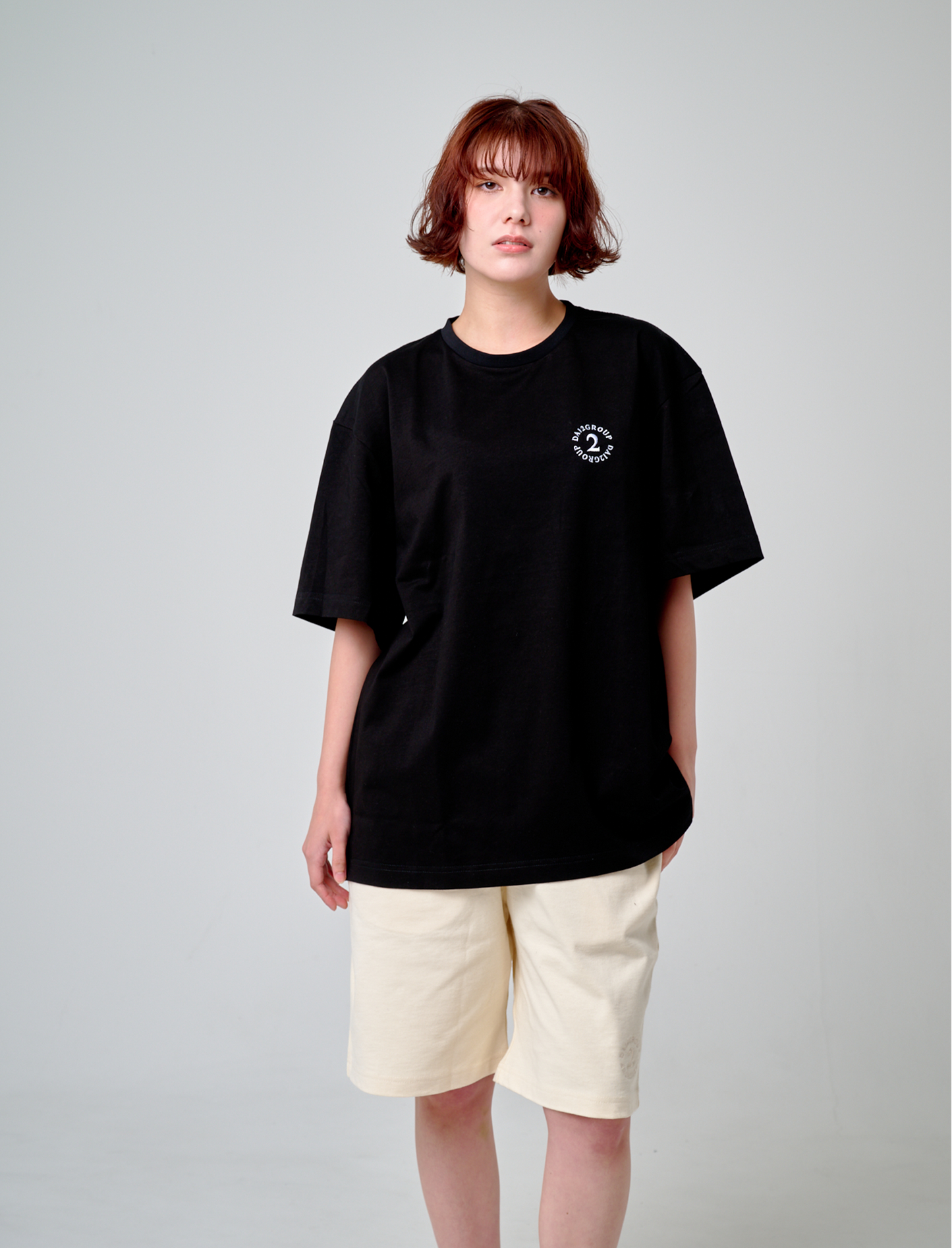 1週間心霊スポット生活-REBORN-グラフィックTシャツ ブラック