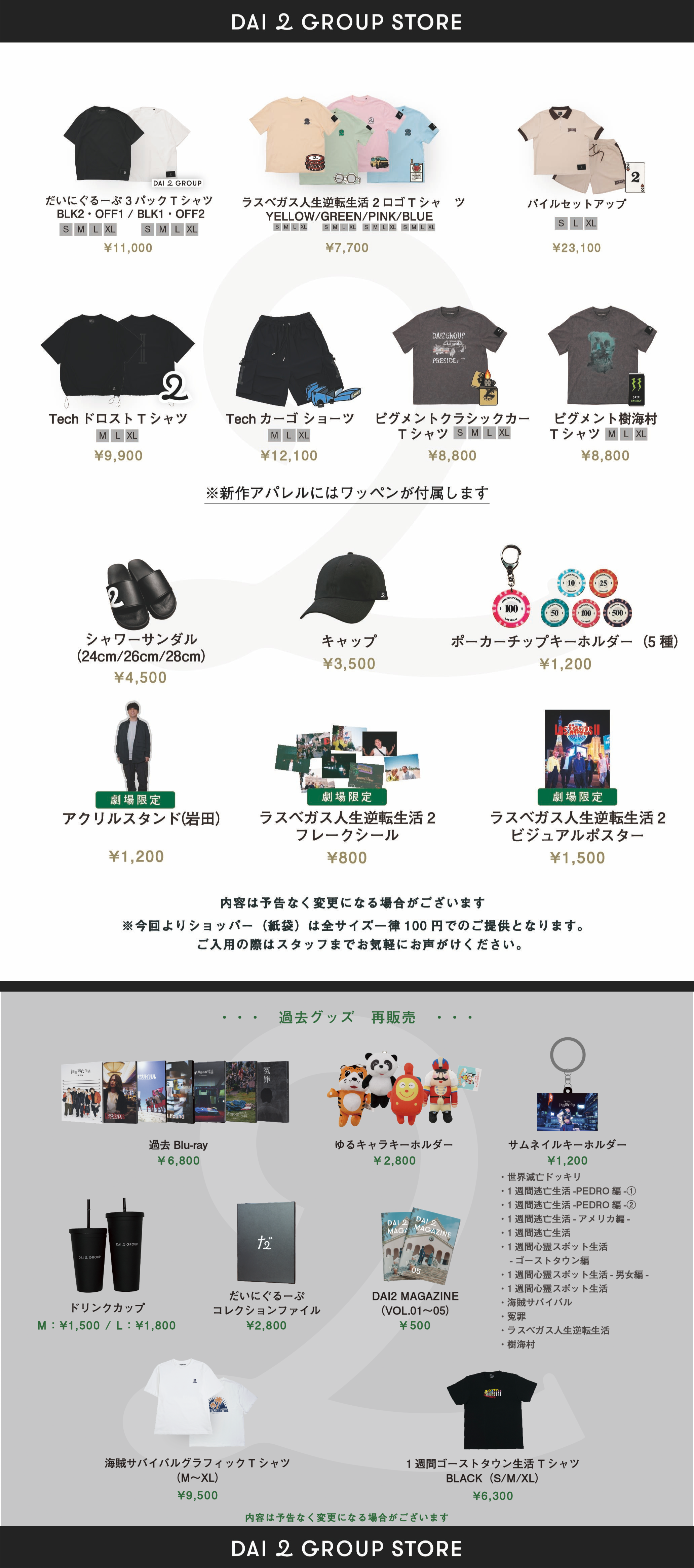 物販情報