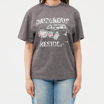 ピグメントクラシックカーTシャツ