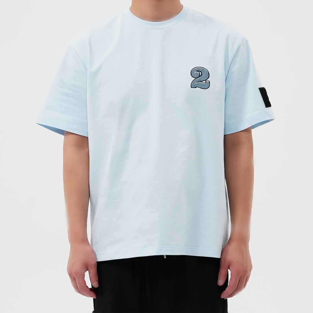 ラスベガス人生逆転生活2ロゴTシャツ ブルー