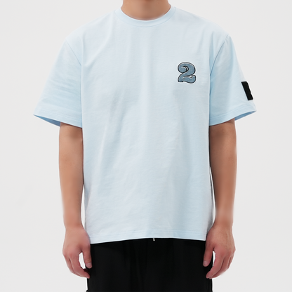 ラスベガス人生逆転生活2ロゴTシャツ ブルー