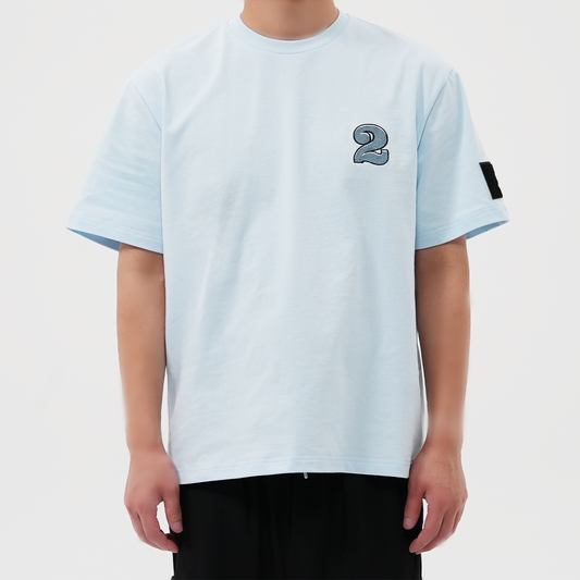 ラスベガス人生逆転生活2ロゴTシャツ ブルー