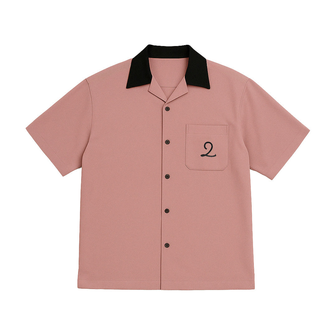 【EC販売】- 世界滅亡ドッキリ - グラフィックオープンカラーシャツ