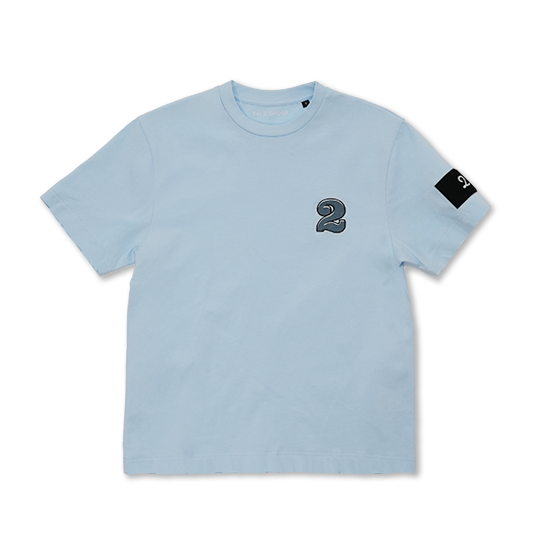 ラスベガス人生逆転生活2ロゴTシャツ ブルー