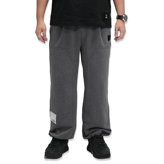 【EC販売】ダブルニーピグメント スウェットパンツ（グレー）