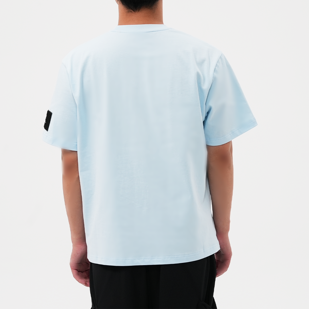 ラスベガス人生逆転生活2ロゴTシャツ ブルー