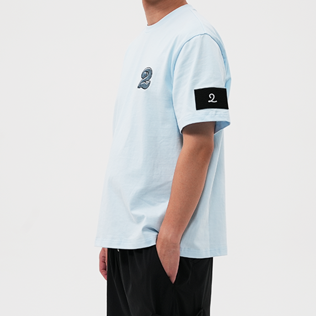 ラスベガス人生逆転生活2ロゴTシャツ ブルー