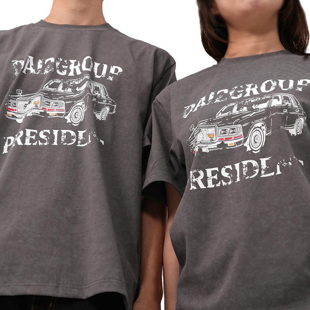 ピグメントクラシックカーTシャツ