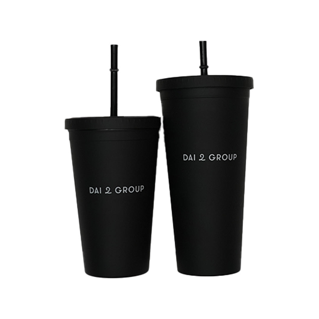 【EC販売】だいにぐるーぷストロー付きドリンクカップ